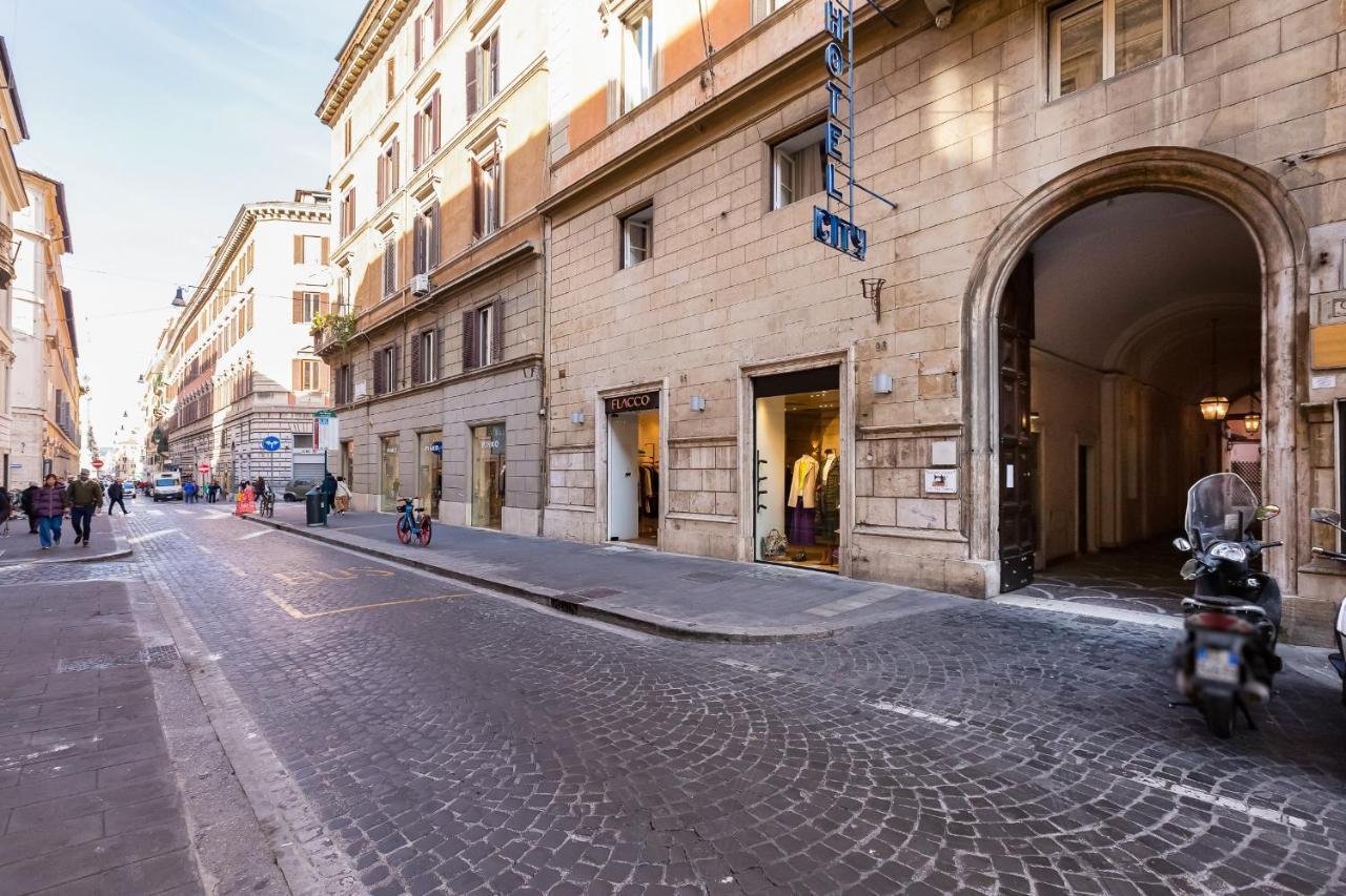Vivilo Collection - Spanish Steps Macelli Apt With Private Terrace روما المظهر الخارجي الصورة